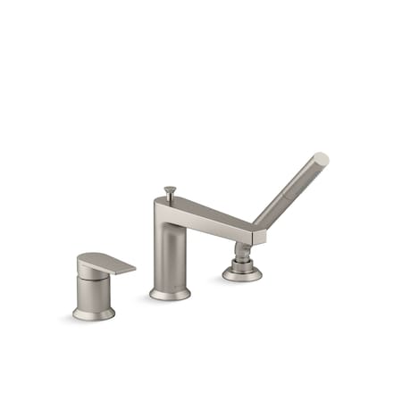 Kohler Taut 11 Gpm Deck-Mount Bath Faucet With Handshower 74032-4-BN